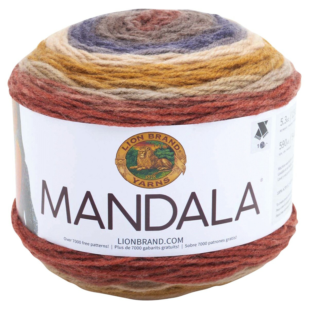 Lion Brand Mandala Yarn-Centaur, Brand New Free Shipping in USA