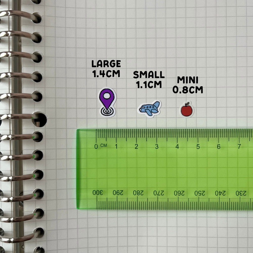 Vitamin E Supplement Stickers – Planner Icons Health Tracker