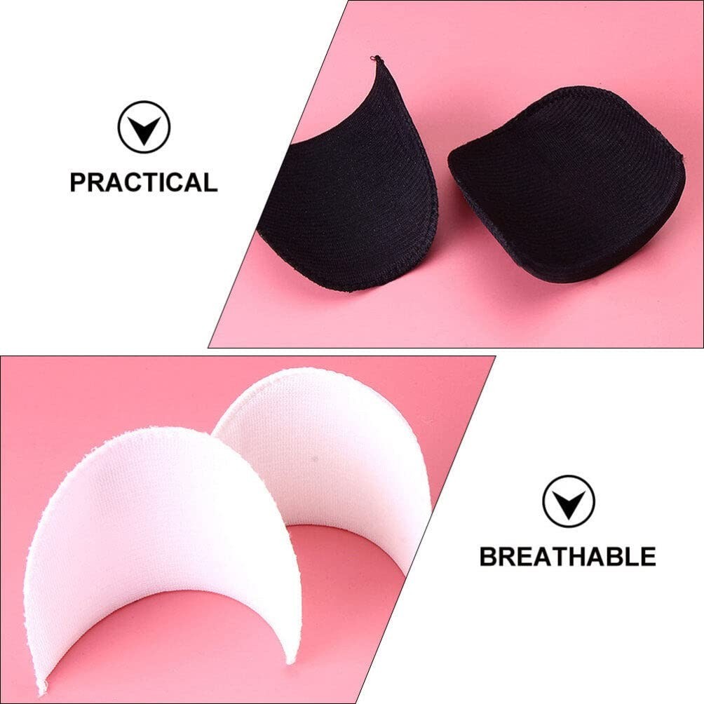 Soft Breathable Sponge Shoulder Pads – 20 Pairs Cushion Inserts for Suits & Coat