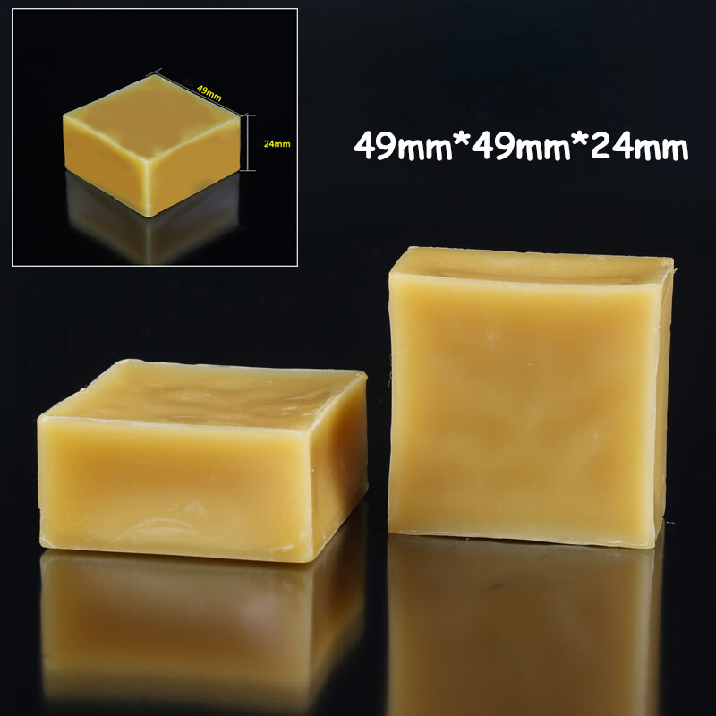 1/2/5/10 PCS Beeswax Blocks – Naturally Fragrant Beeswax Versatile Wax Square