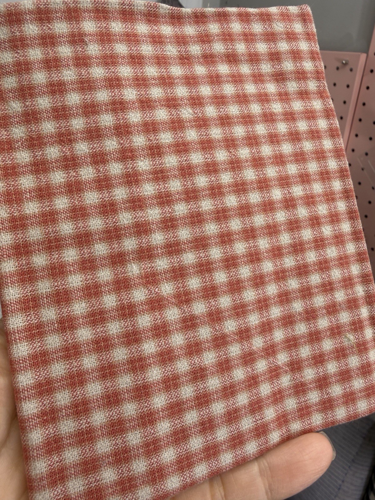 5 Vintage Yarn Dyed Plaid Cotton Fabric Fat Quarter 18” x 22” Patchwork Quilting