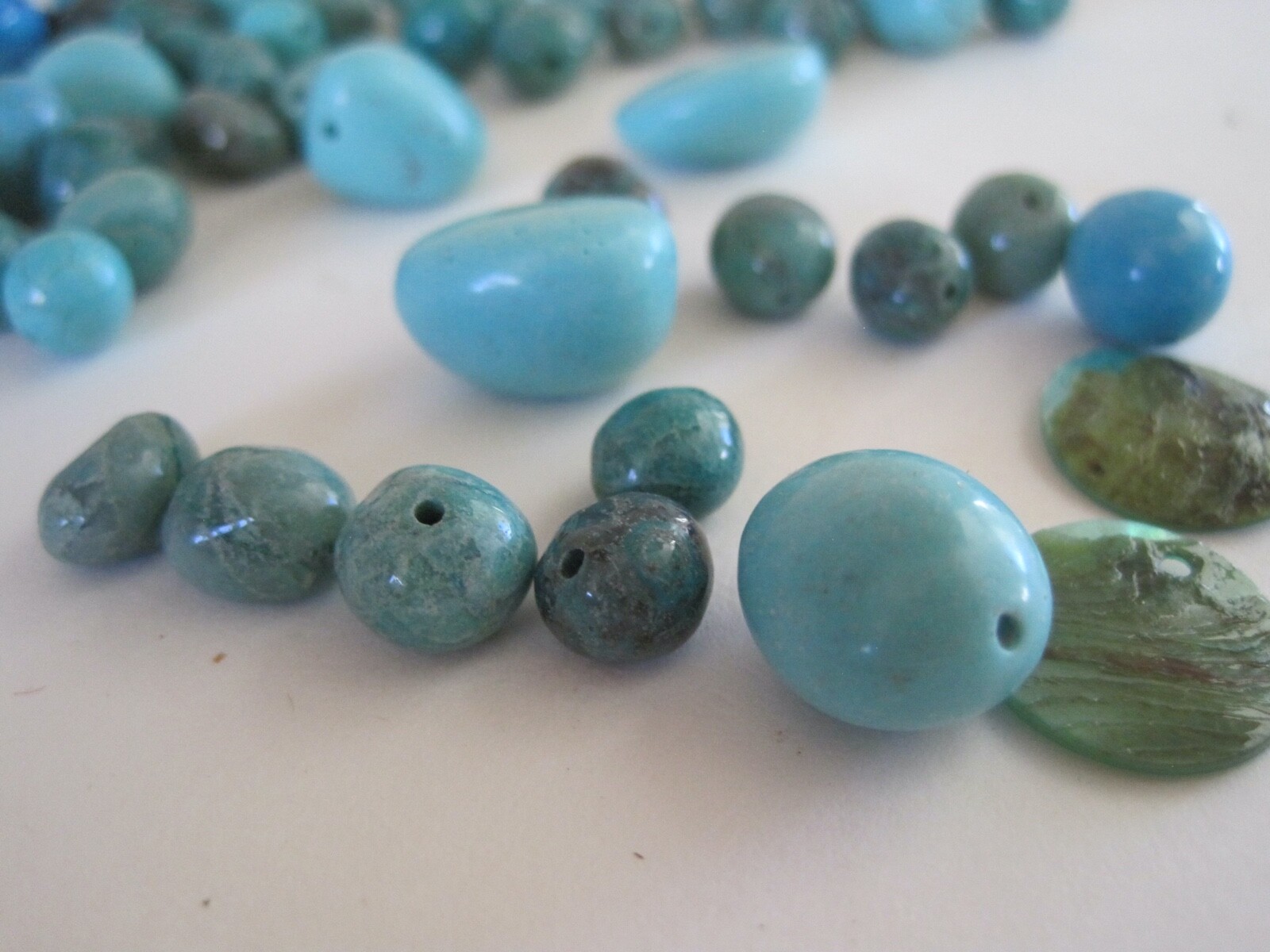 Turquoise Beads & Other Discs Beads