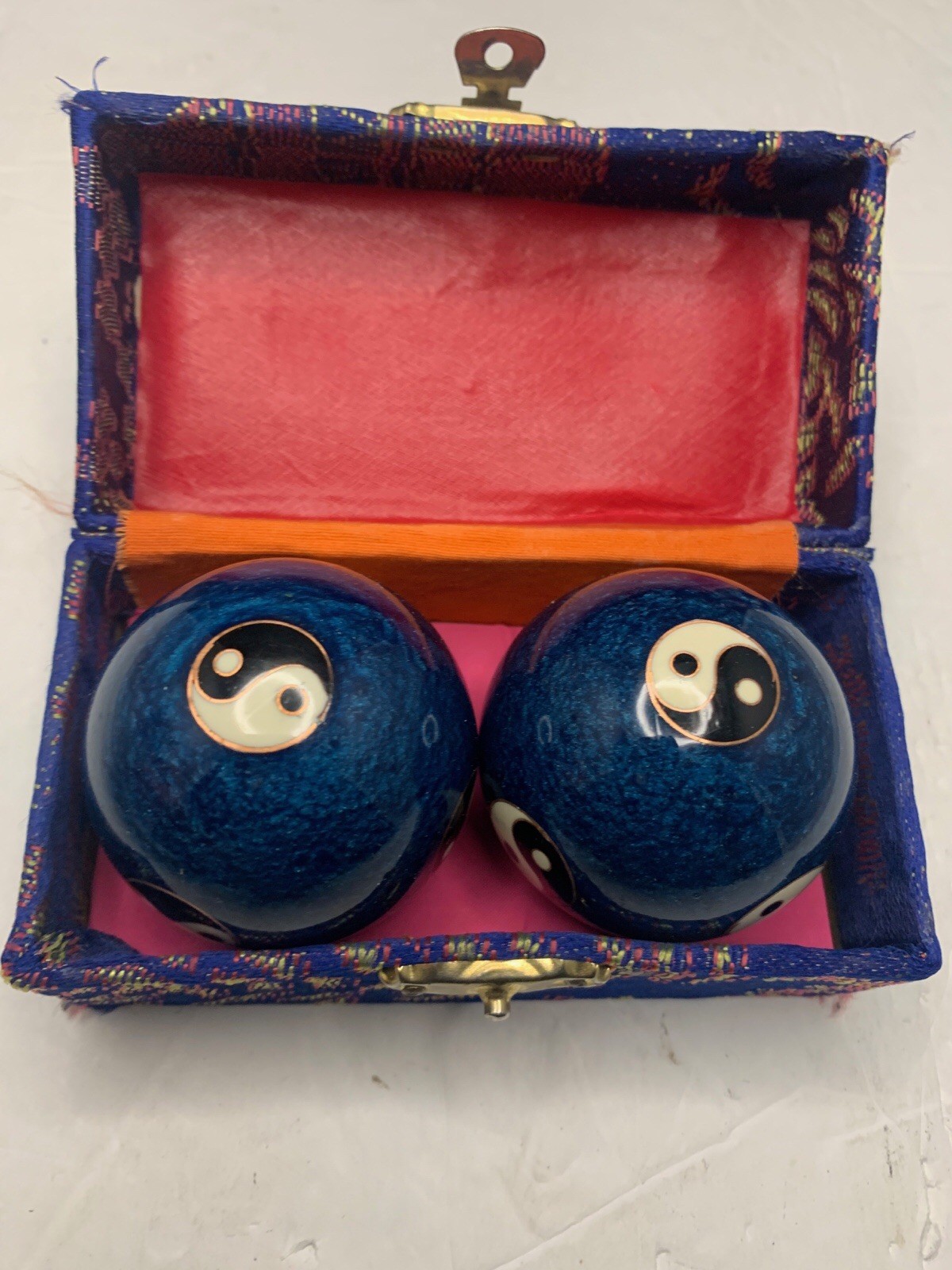 Chinese Baoding Balls Hand Therapy Exercise Stress Relief Balls, 1-5/8 Inch