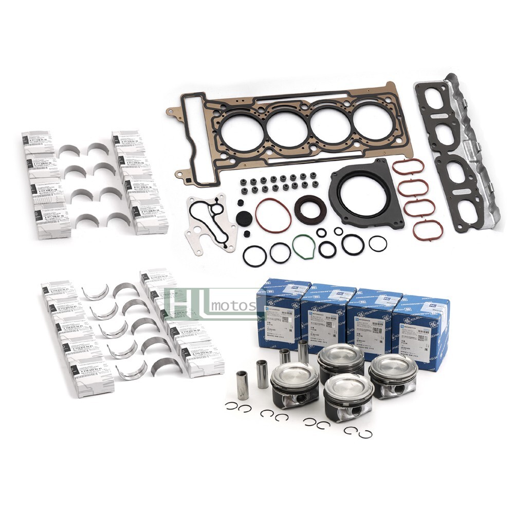 Rebuilding Pistons Gasket Overhaul kit for Mercedes-Benz C300 W205 C218 M274 2.0