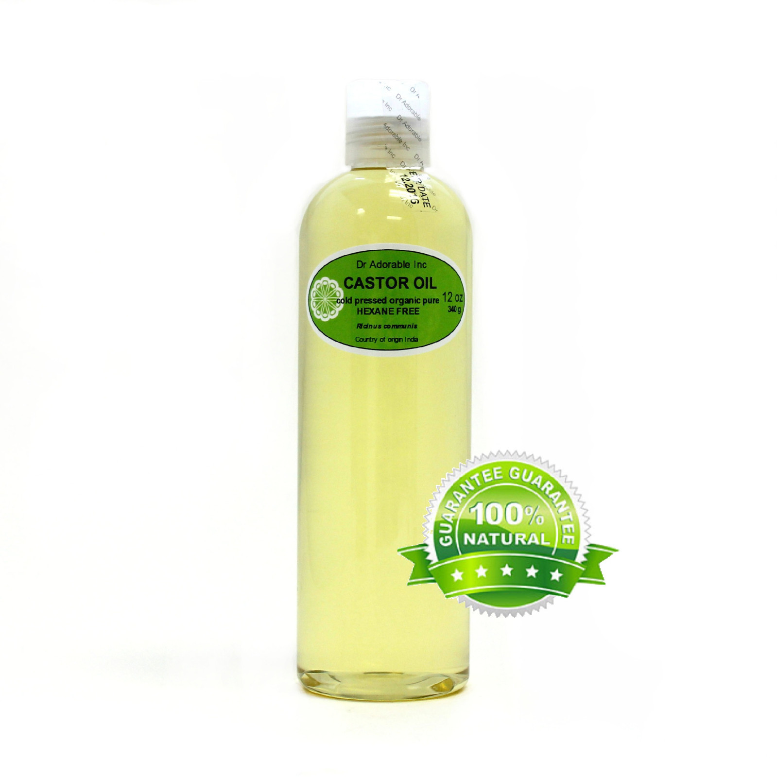 12 oz Castor Oil Pure & Organic Hair Care , Damage Treatment *Free Shipping*