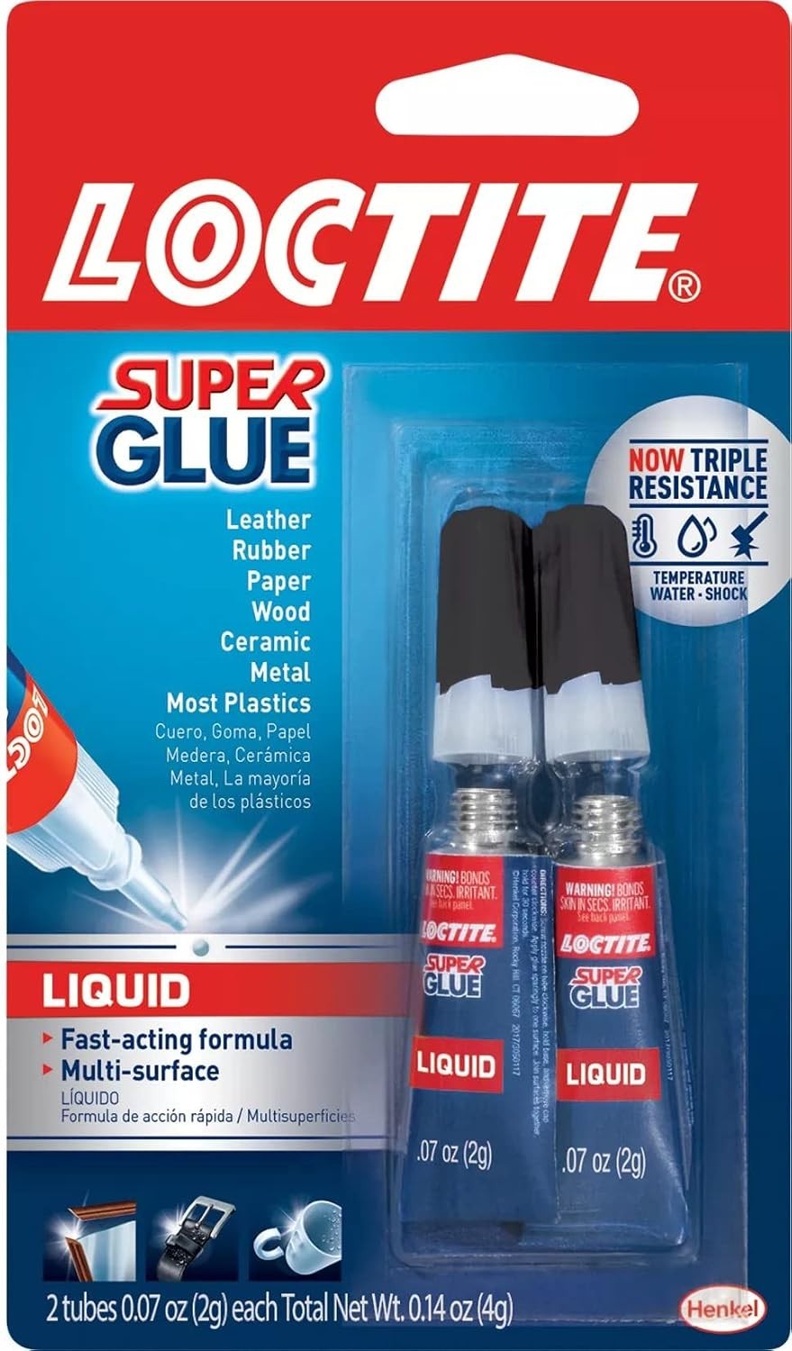 Precision Nozzle Super Glue Tubes – Pack of 12