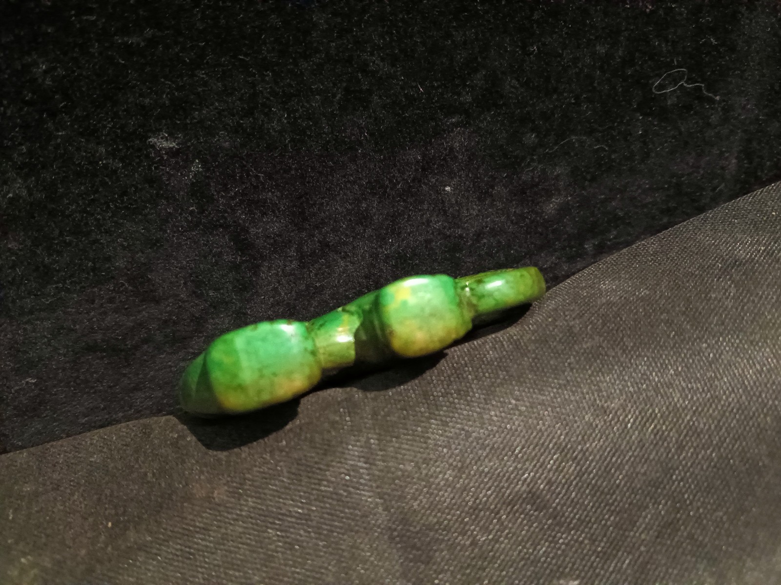 Good Quality Chinese Old Turquoise Hand Carved *Elephant* Pendant
