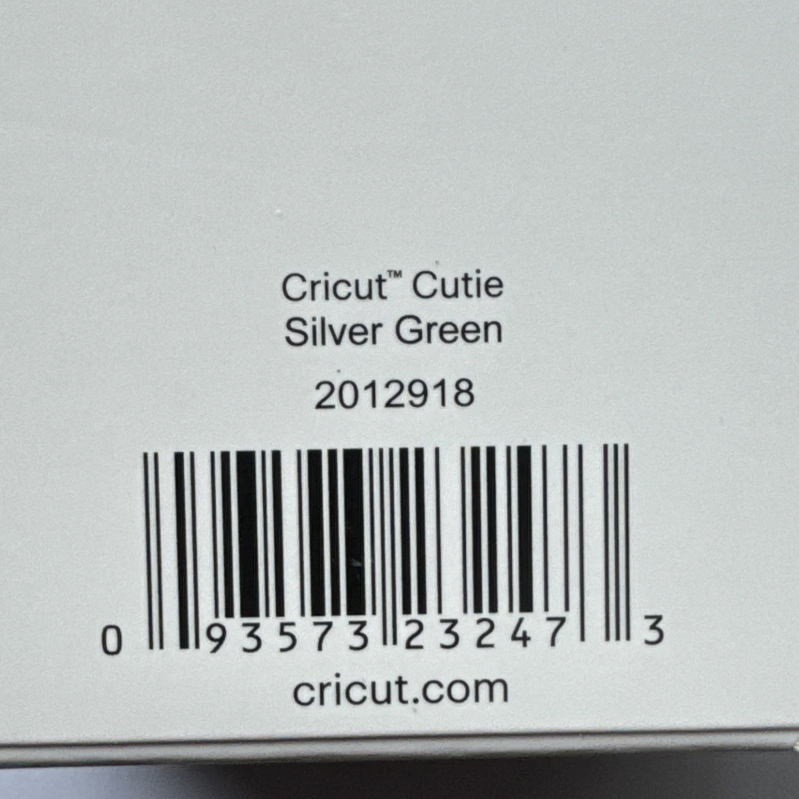 Cricut Cutie Silver Green New Color Released 4/2026