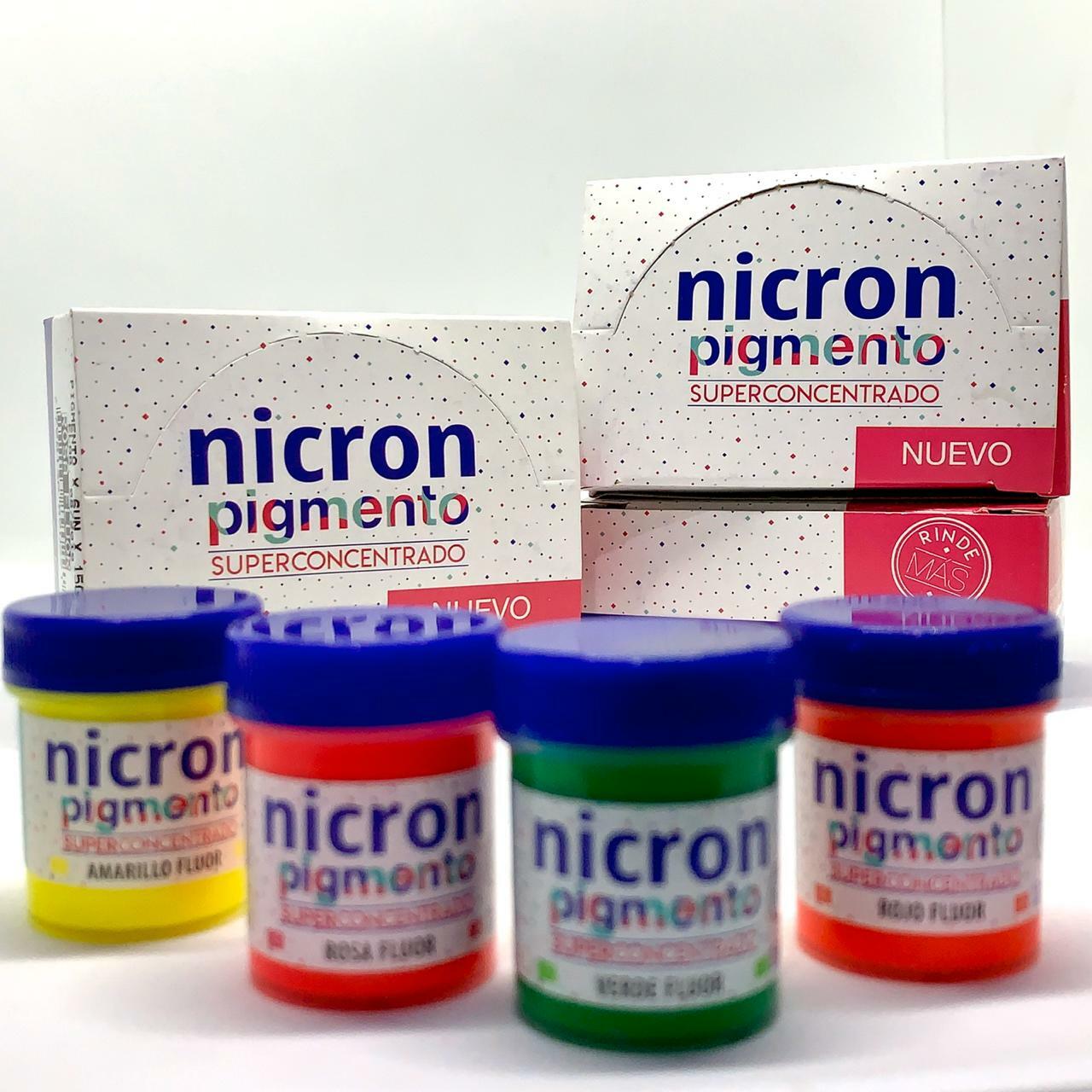 COLD PORCELAIN PIGMENTS, PASTE COLORS /PIGMENTOS PARA PORCELANA FRIA,NICRON