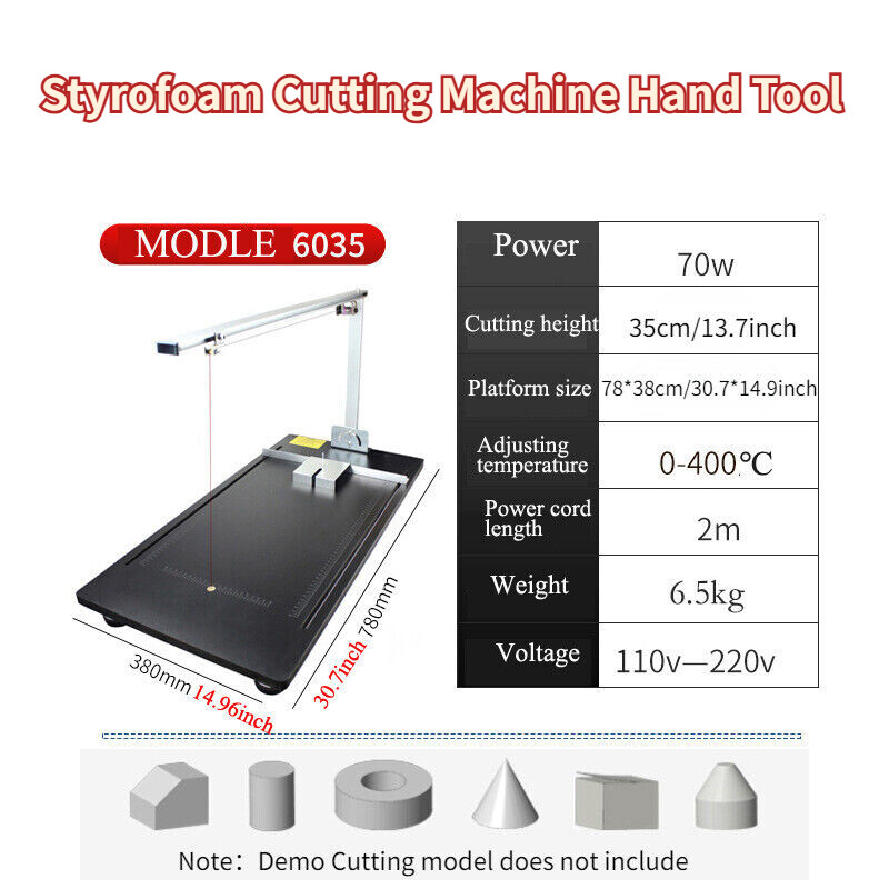 Fit for Medium Electric To High Density Materials Hot Wire Cutter Sponge Foam–