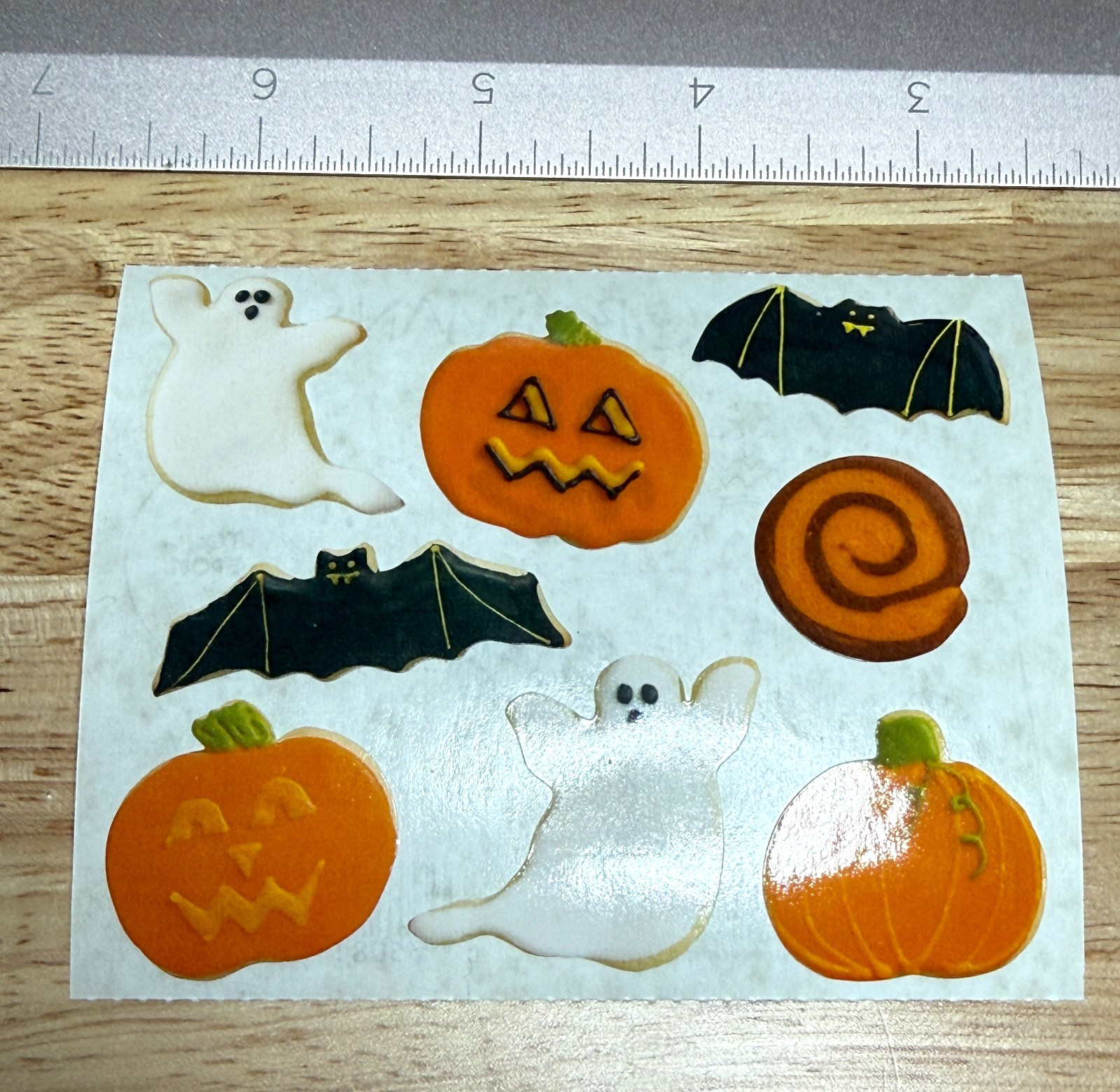 Mrs Grossman’s Vintage Halloween Cookies Stickers Module 4″ Wide