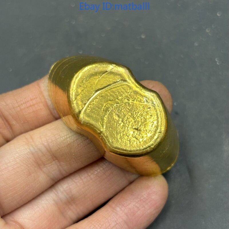 Copper Ingot Gold Yuanbao Decor Random Style Modern Craft