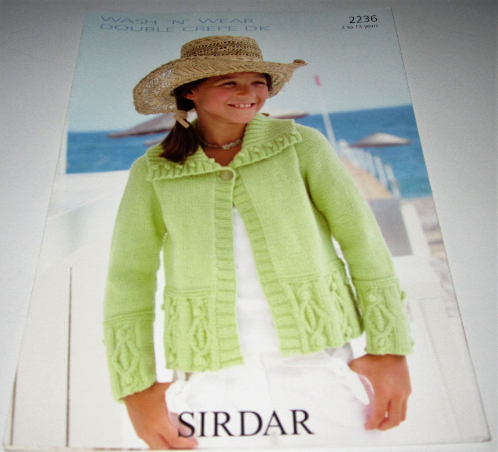 Lot of 9 SIRDAR dk Knitting Yarn Patterns for GIRLS Ages 1 thru 13 years