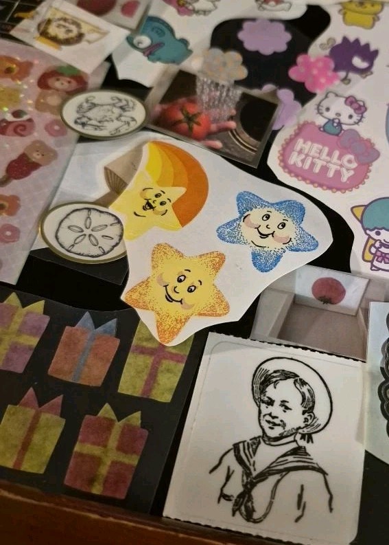 Vintage Modern Sticker Grab Bag Mystery Sandylion Stickii Club Pipsticks
