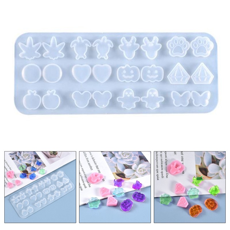 Handmade Jewelry Necklace Resin Mold DIY Art UV Crystal Resin Epoxy Mold