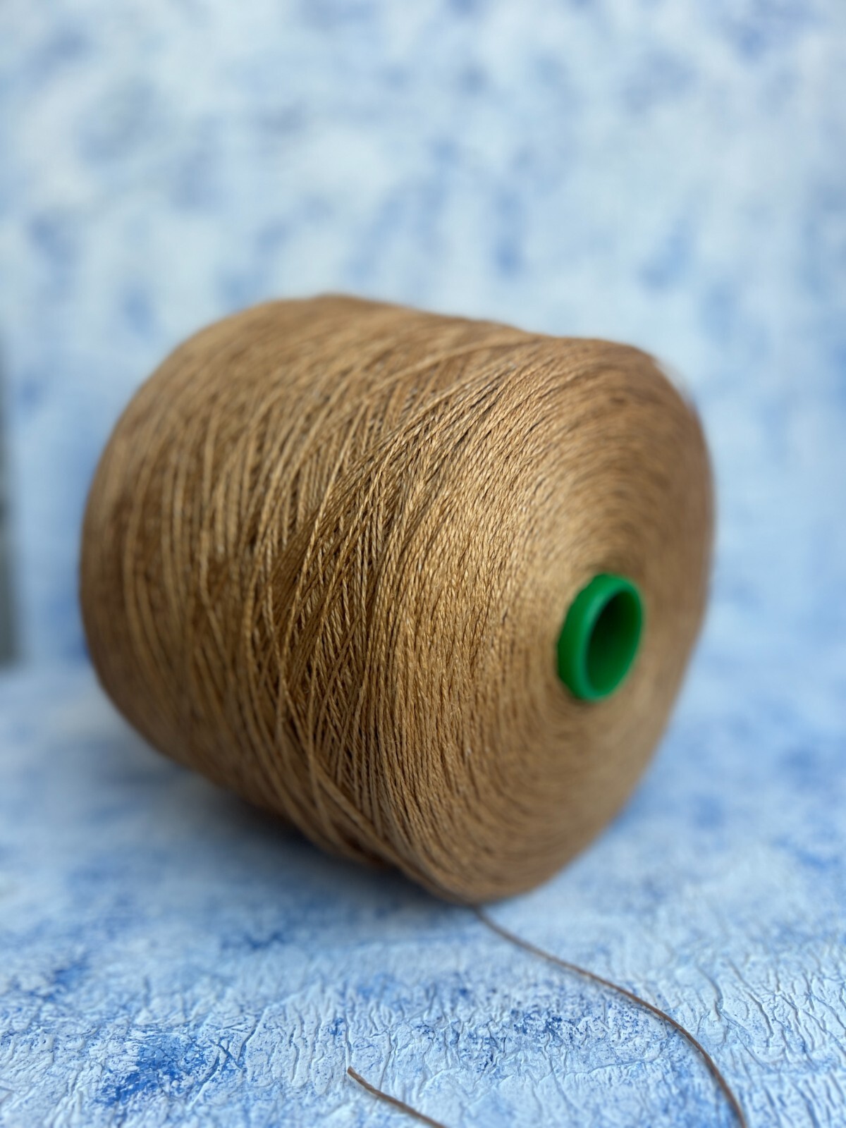 Linen fine yarn on cone 100% Linen 240m/100g (262yards/3.52oz), Per 100g/3.52oz