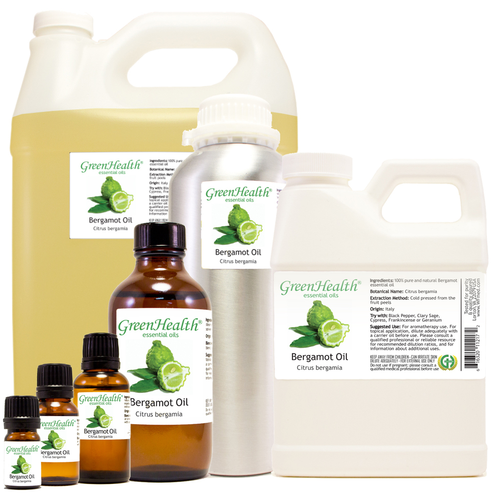 Bergamot Essential Oil 100% Pure 5ml to 1 gallon Free Shipping