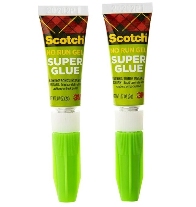 SUPER GLUE GEL pack of 2 with Permanent Hold Dries Quickly Universal All Purpose