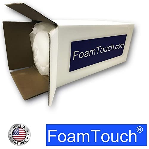 High Density Upholstery Foam Padding Couch Seat Cushion White 2x24x72 Inch