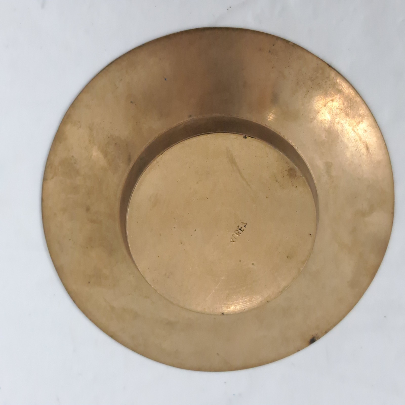 Vintage Chinese Zodiac Brass Ashtray/Trinket Dish Astrological – Set Of 2