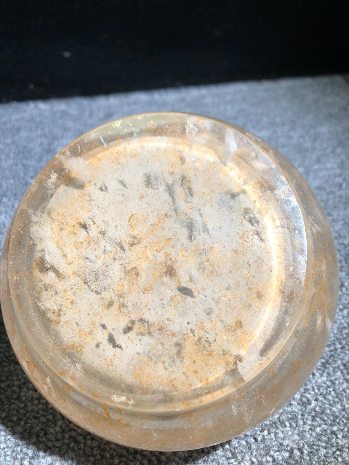 Chinese Antique coloured glaze pot handmade natural Old coloured glaze censer