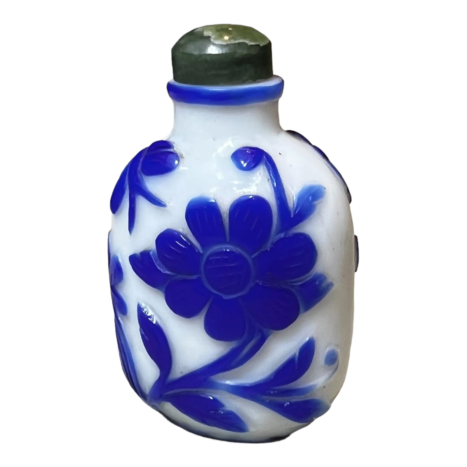 Vintage Peking Glass Snuff Bottle
