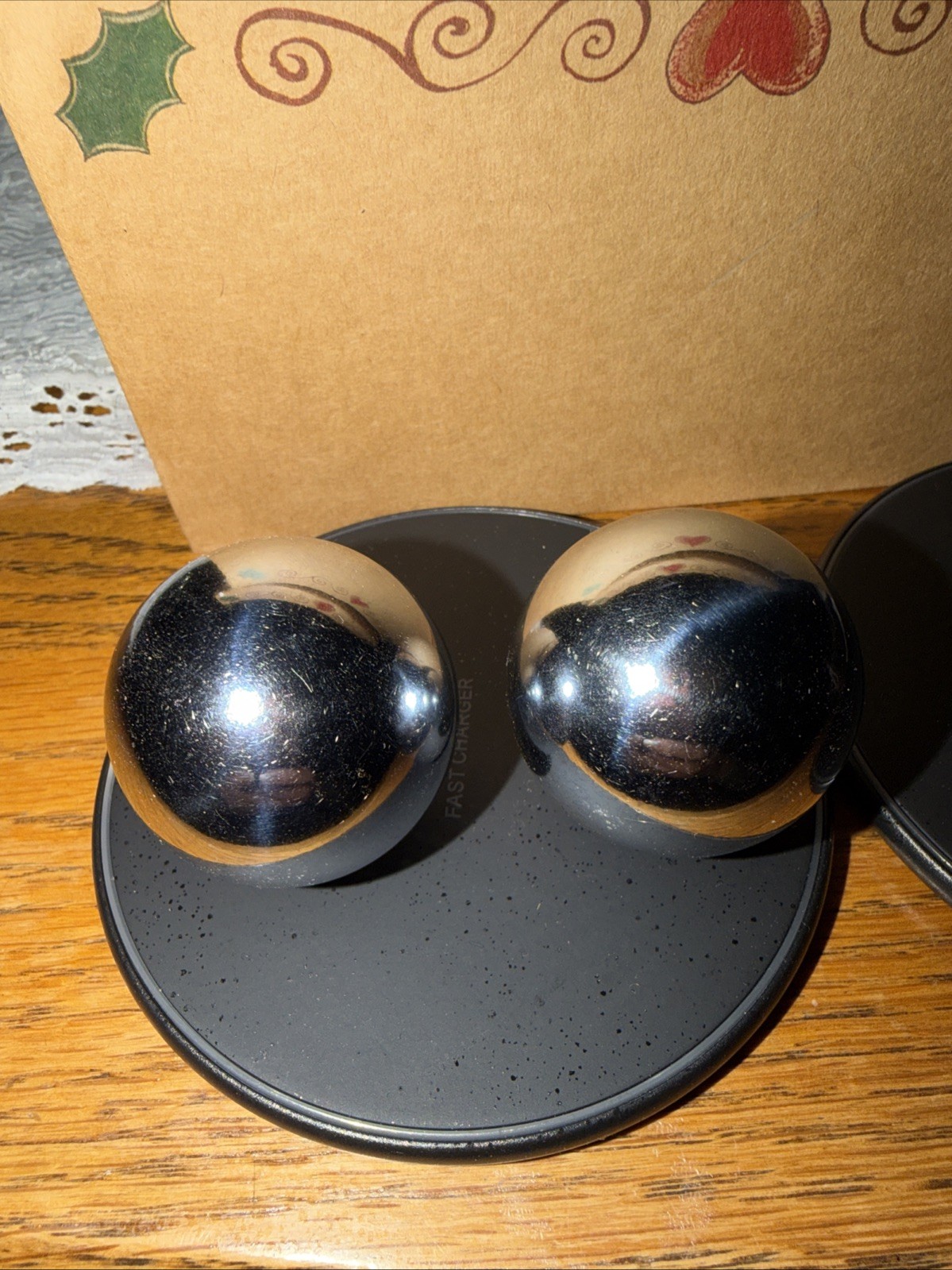 Shou Xing VTG Iron Ball Direction Chiming Meditation Balls