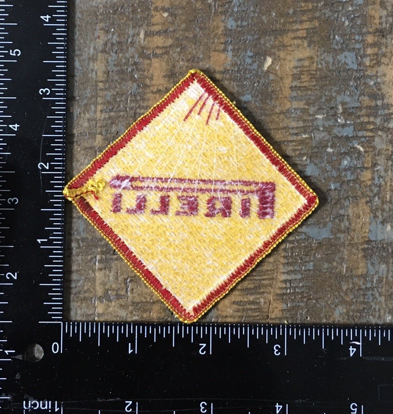 Vintage PIRELLI Tires Racing Automotive Race Car Truck Tire Iron-On Patch NOS