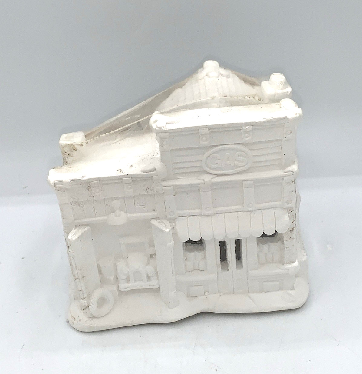 California Creations Gas Station SE196 Christmas Village House Ready To Paint