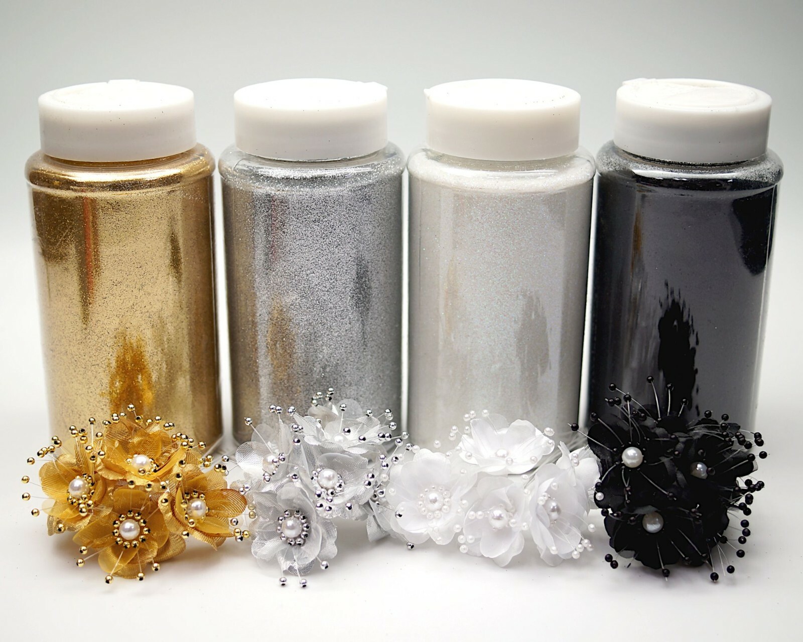GLITTER 30+ Colors FREE SHIP Ultra Fine Polyester Craft 16oz (1lb.) BULK Bottle
