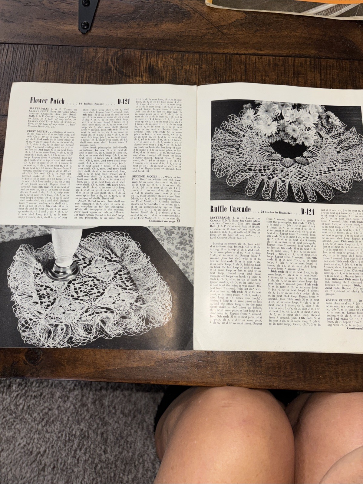 Lot of 3 Vtg Crochet Books Pineapple Pattern, Doilies, Runner, Vanity set, More