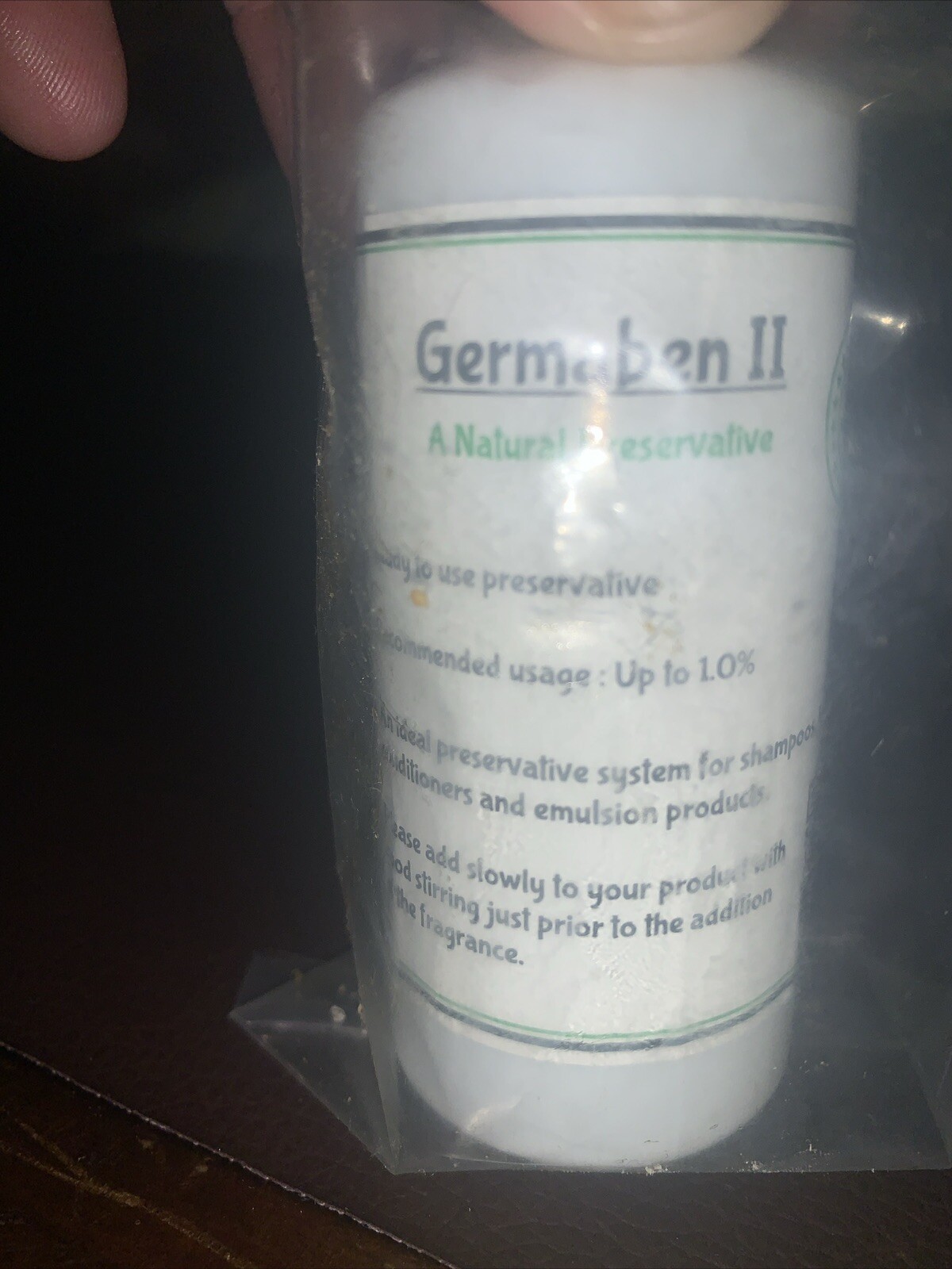 GERMABEN II Natural Preservative – Hair Shampoo Conditioner Lotion Soap Emulsion