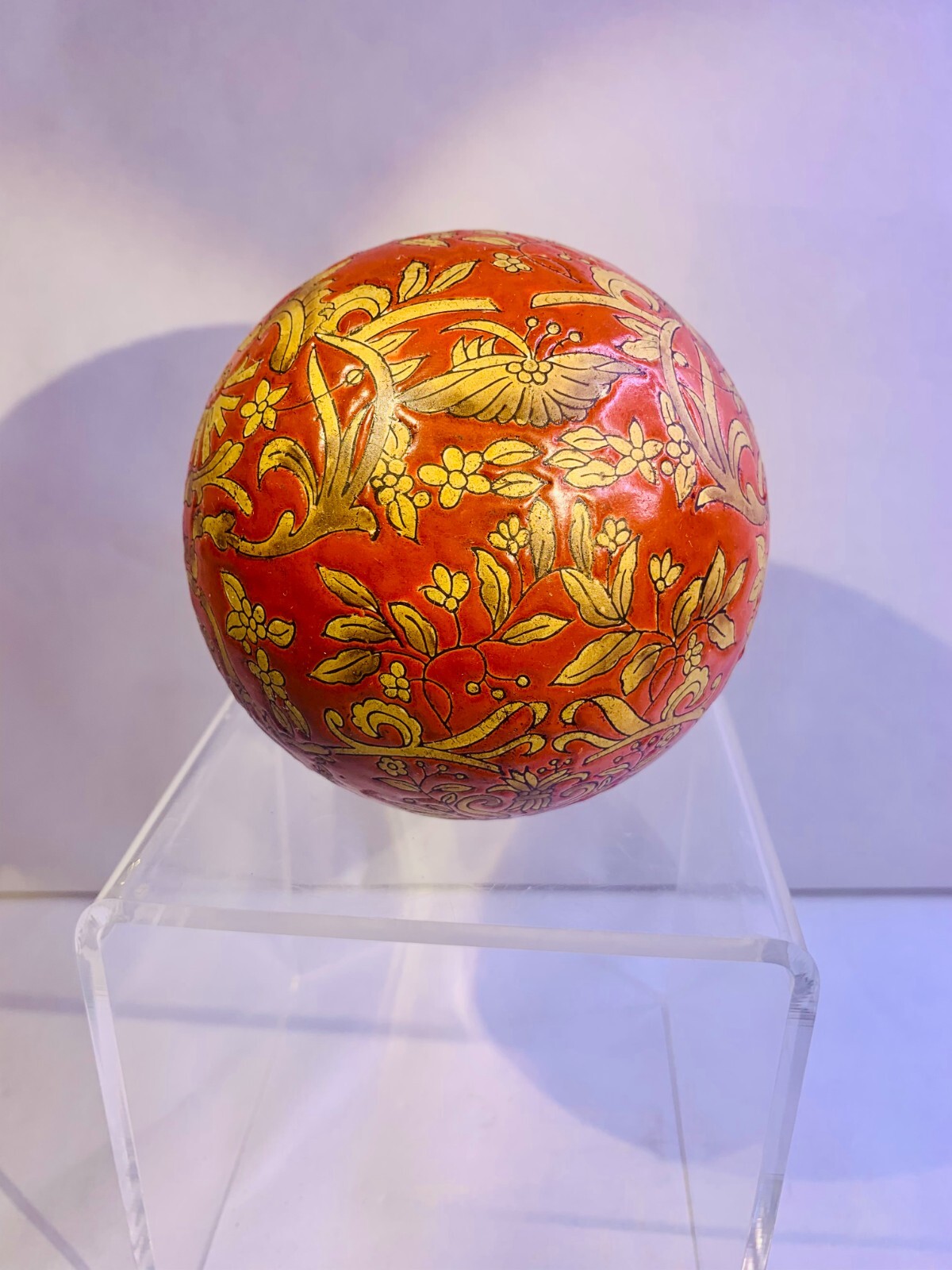 Oriental Accent Since 1880 Oriental Decorative Porcelain Ball No Stand Ball Only