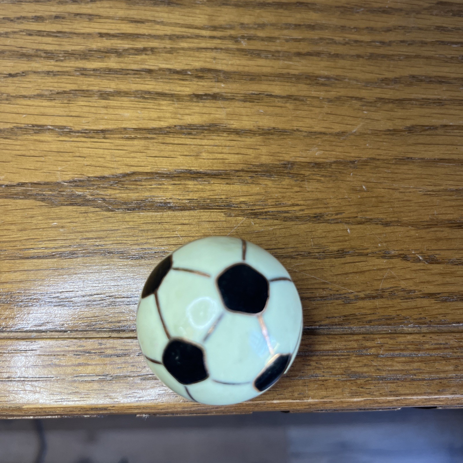 Vintage Shouxing Baoding Iron Ball Direction Medicine Chime Soccer Ball
