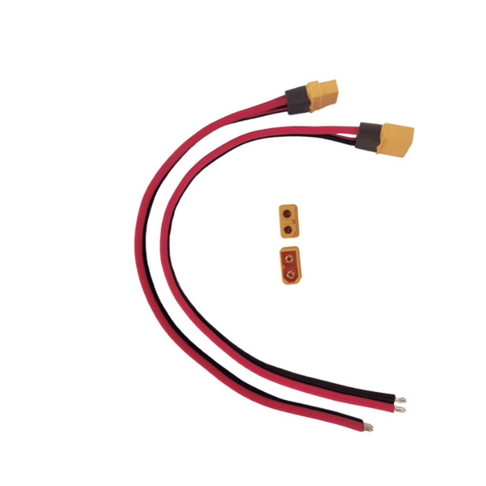 2pcs XT60H-F/M Female/Male Cable Battery Plug Connector XT60 plug Cable Line