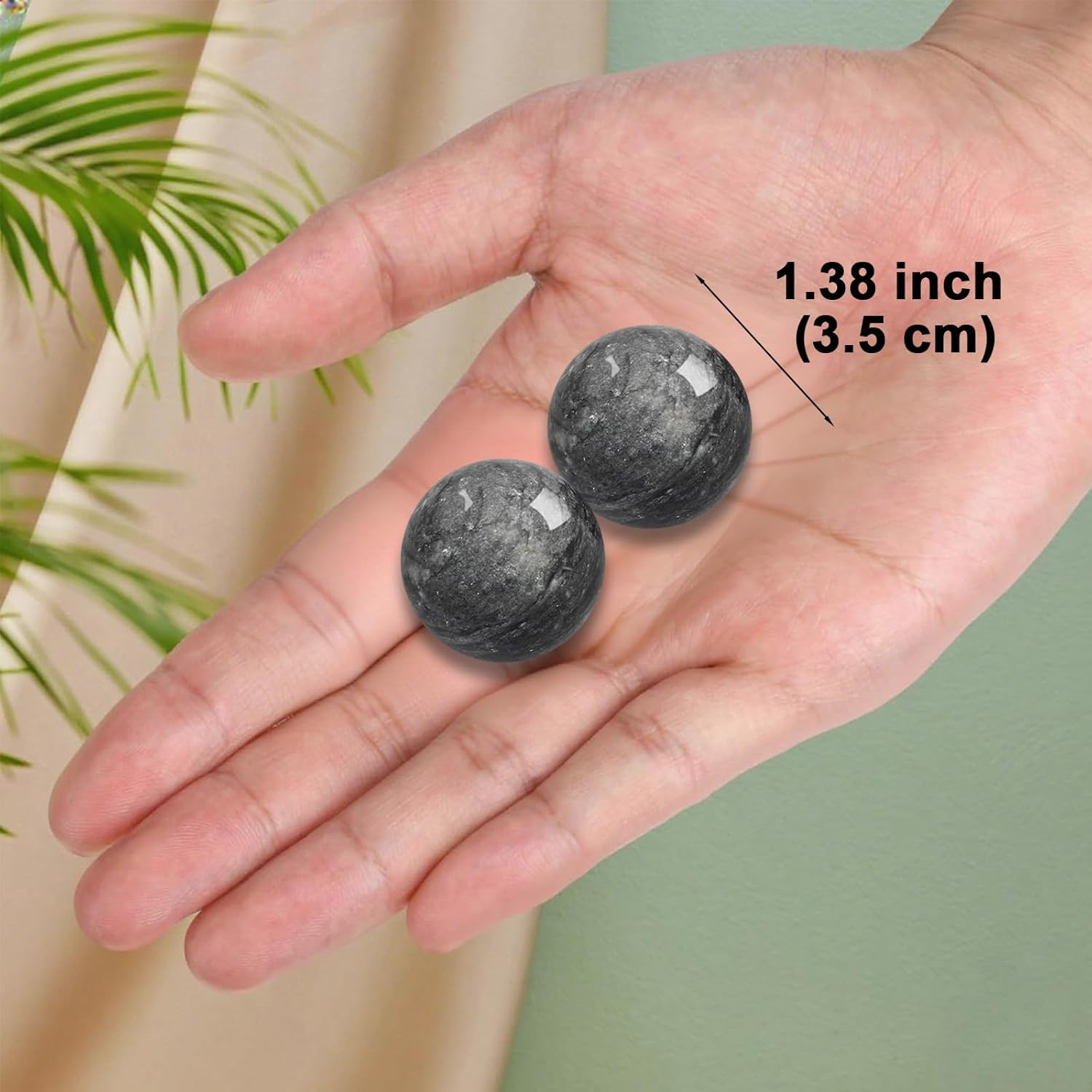 Traditional Chinese Baoding Balls, Marble Health Exercise Stress Relief Balls, D