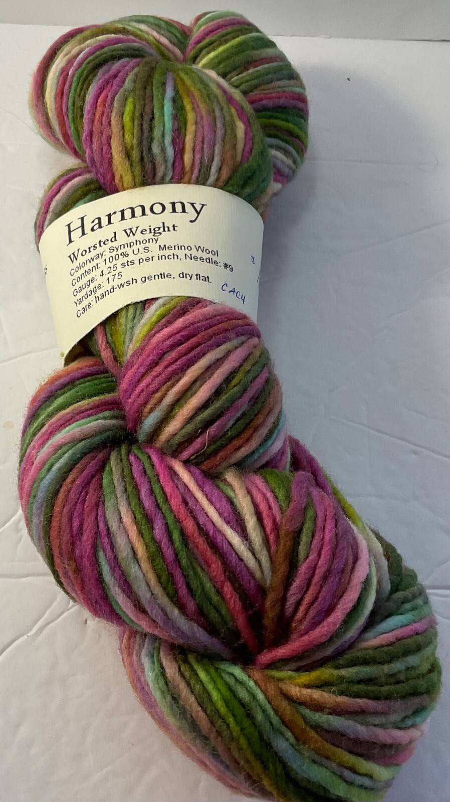 Cottage Dyeworks New Harmony Yarn Unit of 1 Symphony Greens/Pinks