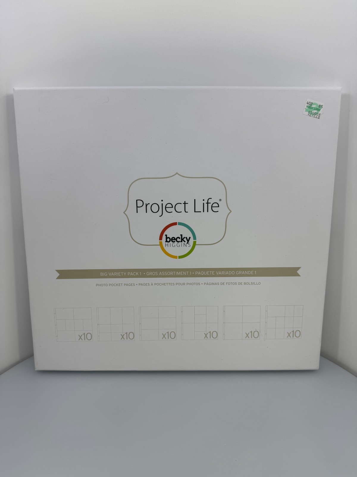 New Project Life Becky Higgins Big Variety Pack 1 Lot of 60 Pocket Pages 12×12