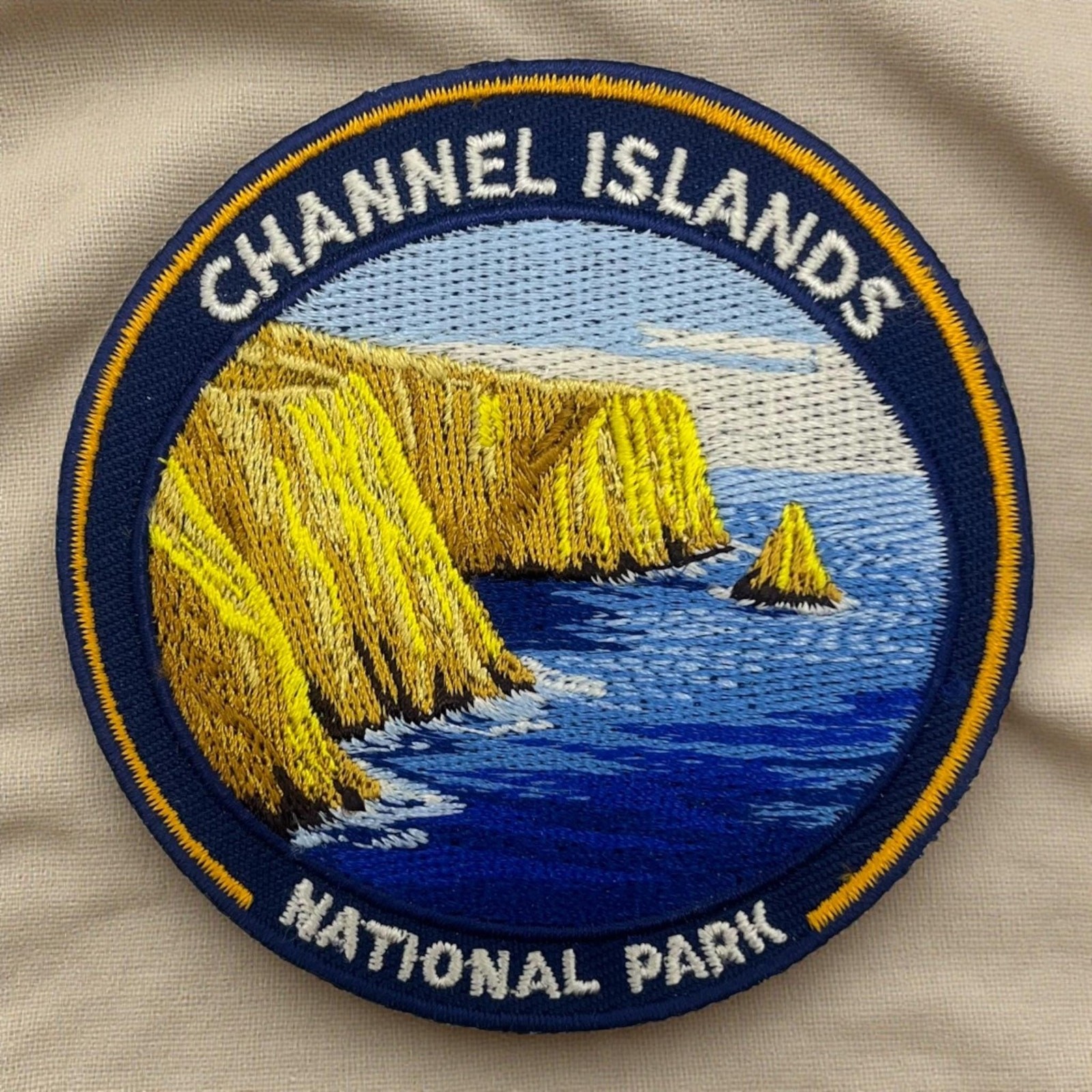 Channel Islands National Park Patch 3″ Embroidered Iron On Badge California
