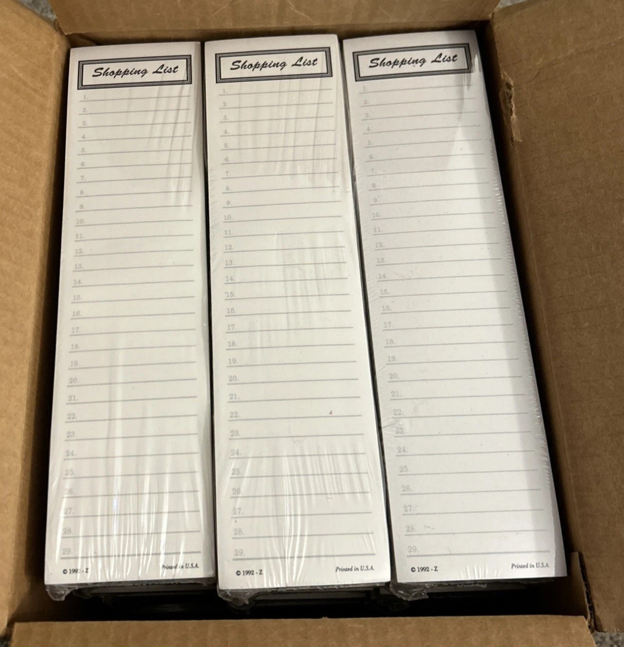 NEW Old Stock: 1992 Vintage Bulk Paper – Assorted Note Pads and Quantities