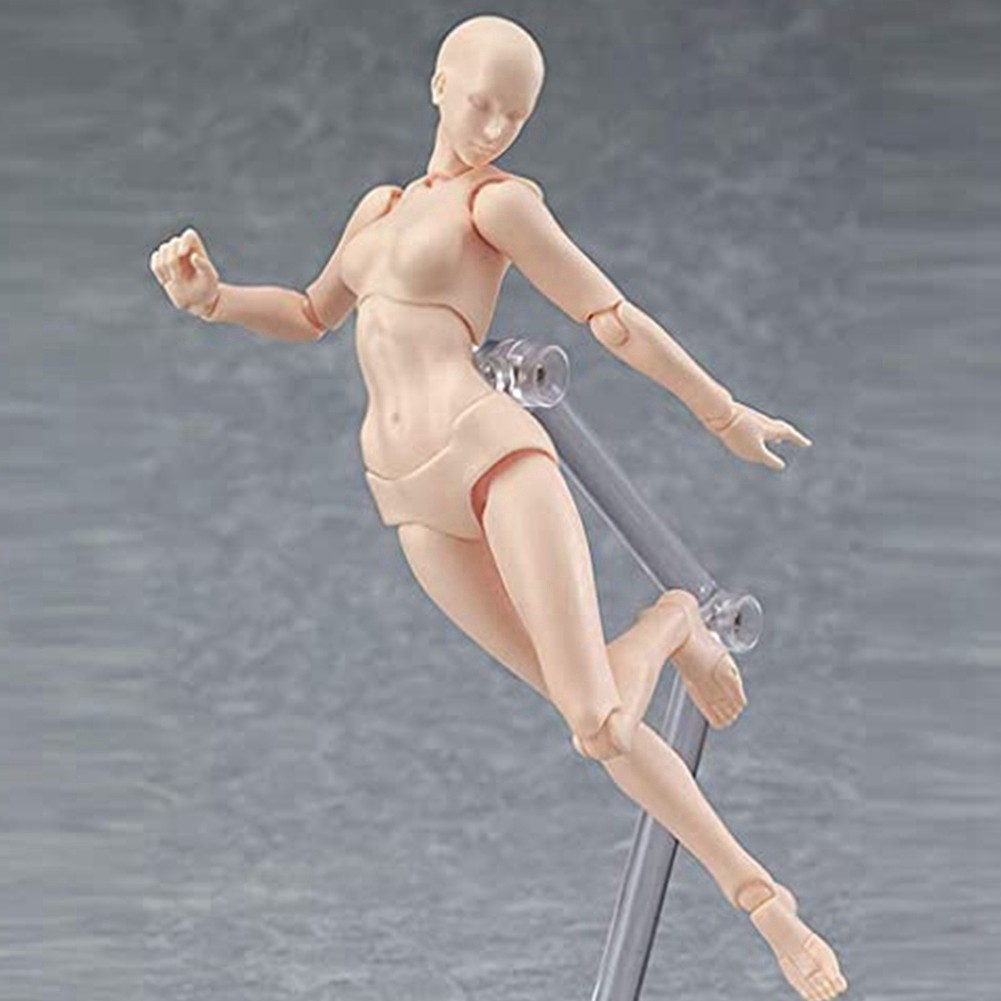 Body Doll, Artists Manikin Blockhead Jointed Mannequin Drawing Figures9361