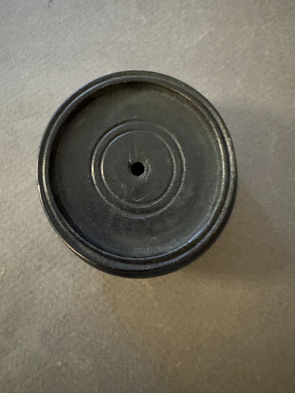 SMALL HAND CARVED EBONY WOOD ASIAN PLANT VASE STAND PEDESTAL PLATFORM BASE