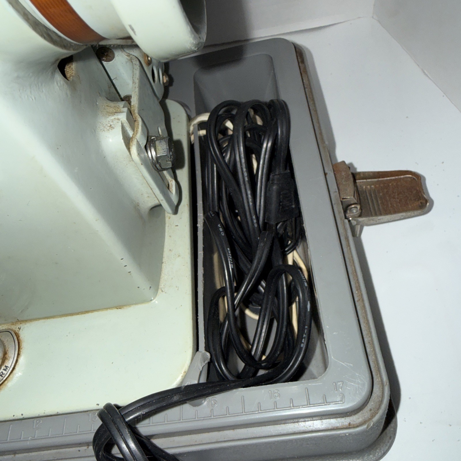 Brother Project 651 Sewing Machine Model C Heavy Duty Tested Pedal Case WORKING