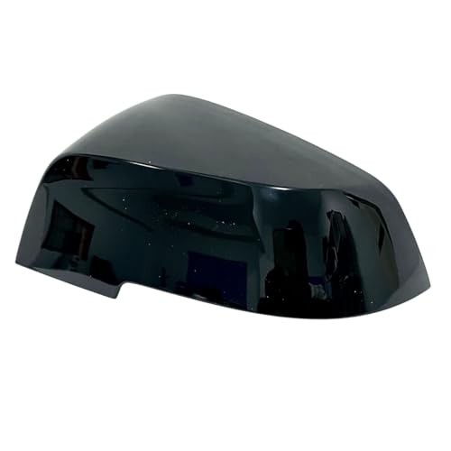 CAMIL Glossy Black Side Mirror Cover, Rearview Wing Mirror Cap Left Driver Side