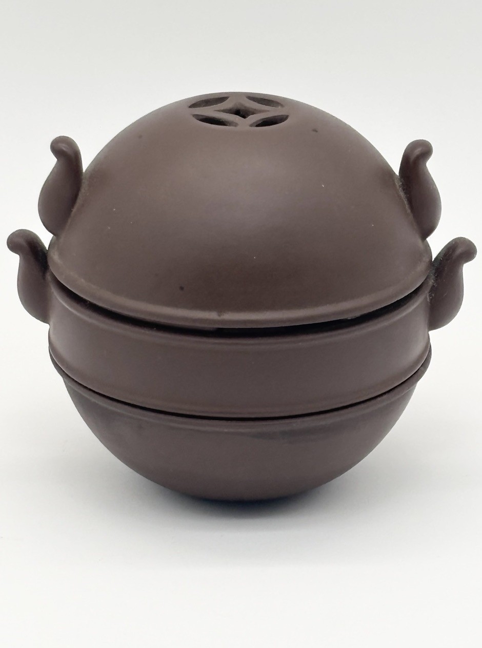 Vintage Chinese Yixing Clay Censer Incense Burner New