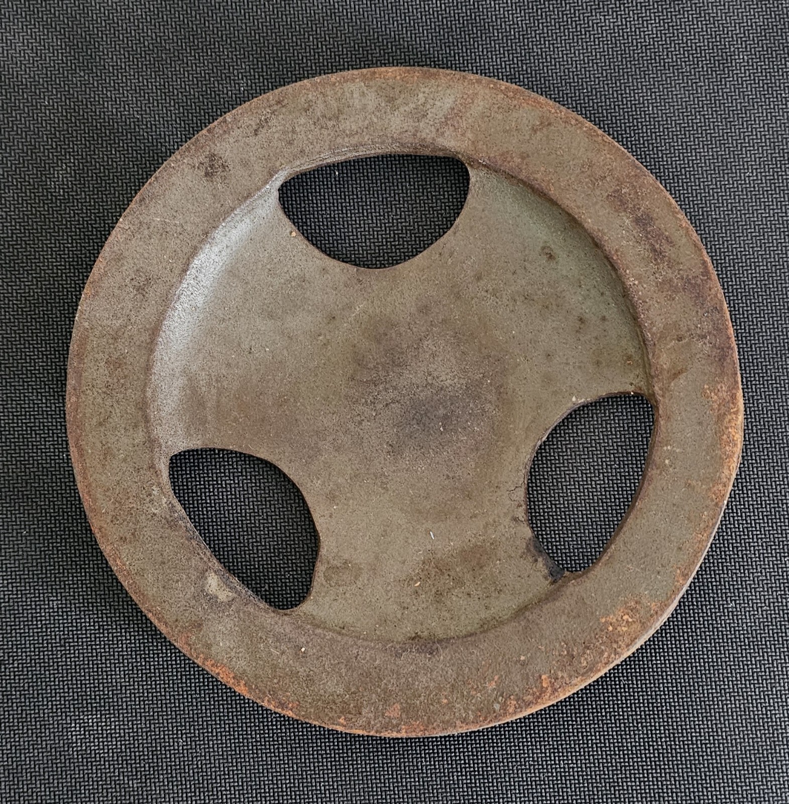 Vintage Chinese Zodiac Signs Lotus Shape Cast Iron.