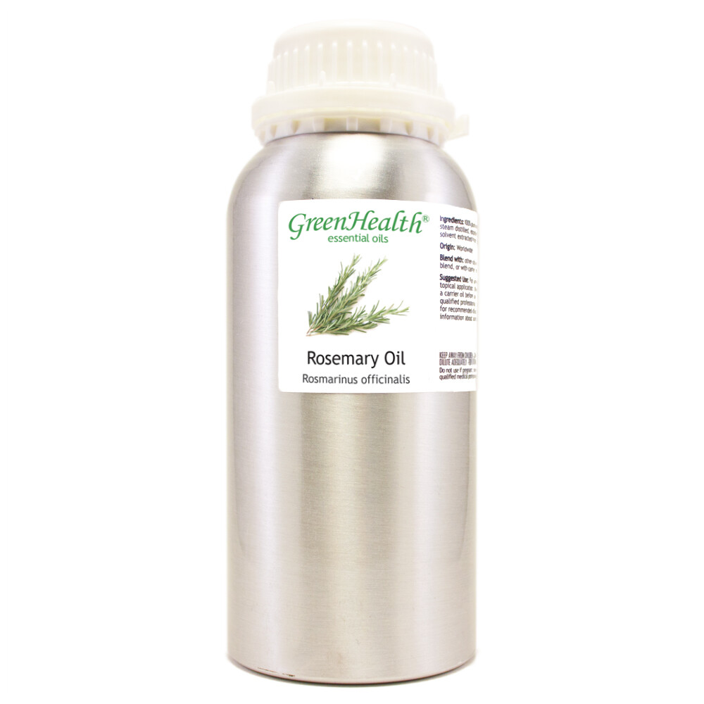 16 fl oz Rosemary Essential Oil (100% Pure & Natural) in Aluminum Bottle