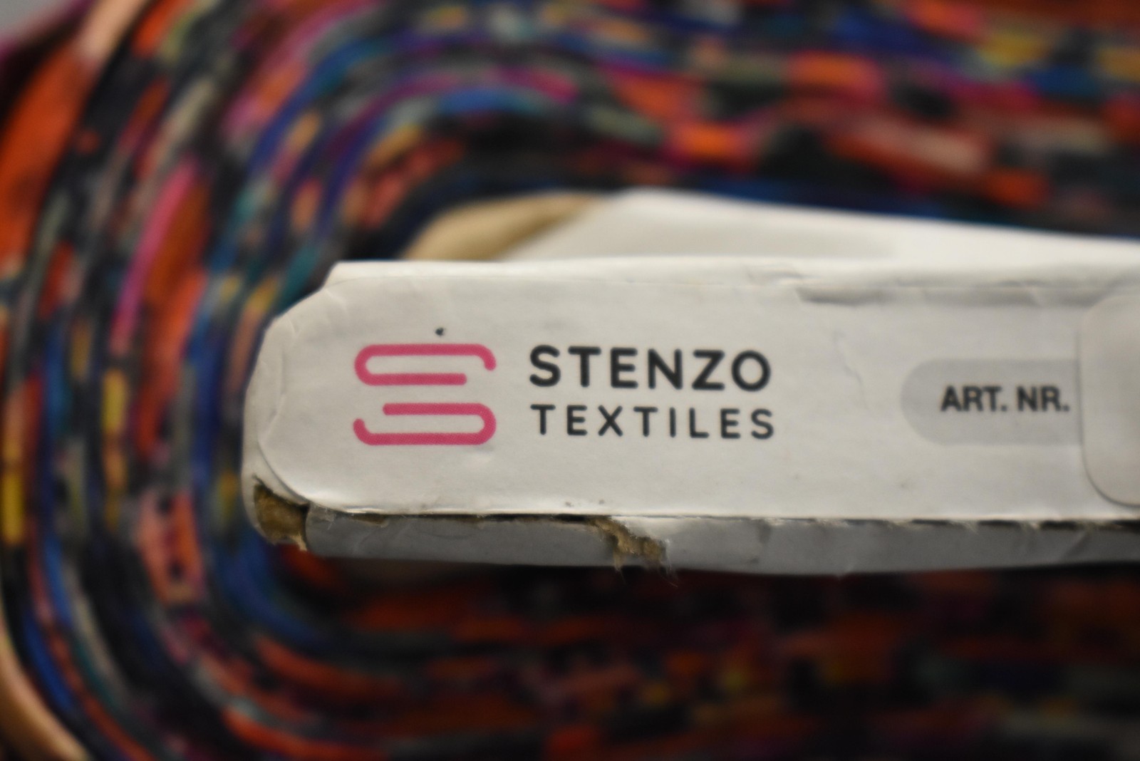 Stenzo Textiles Geometric Fabric Bolt 13+ Yards Multicolor Craft Sewing