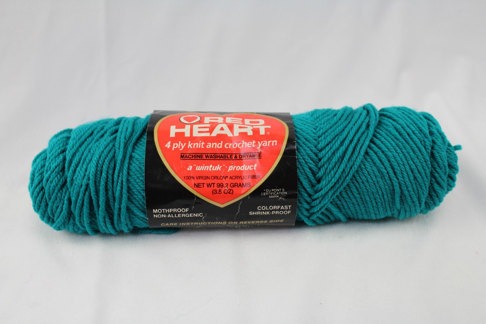 Red Heart Classic Yarn~ Parakeet~ 100% Acrylic. Lot of 4