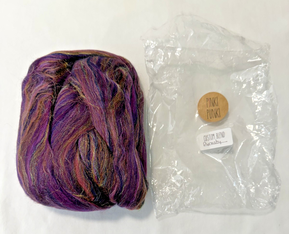 Over 4 Pounds! Spinning Fiber Lot Hand Dyed Hand Painted Wool Bamboo Camel Silk